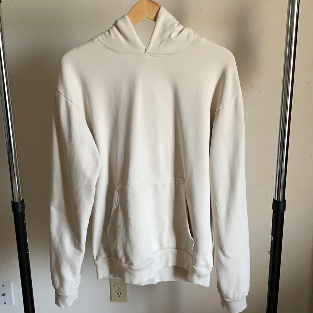 TALENTLESS HEAVYWEIGHT BONE MENS HOODIE